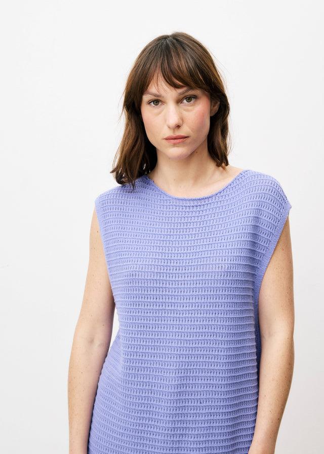 Frnch Top ANAISSE Bleu Lavande