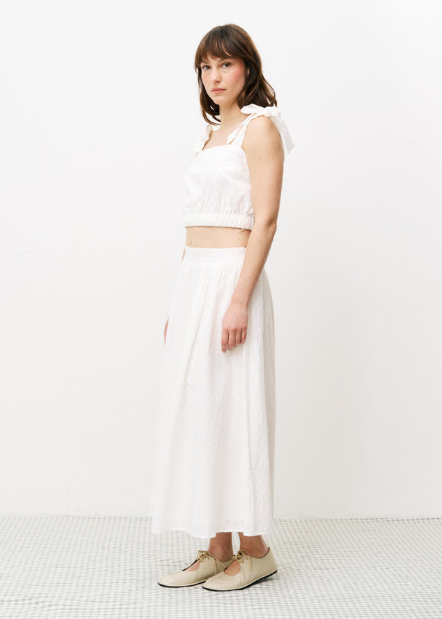 Frnch Top NAHID Blanc