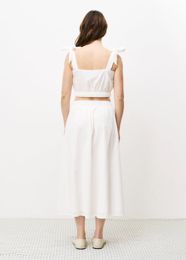 Frnch Top NAHID Blanc