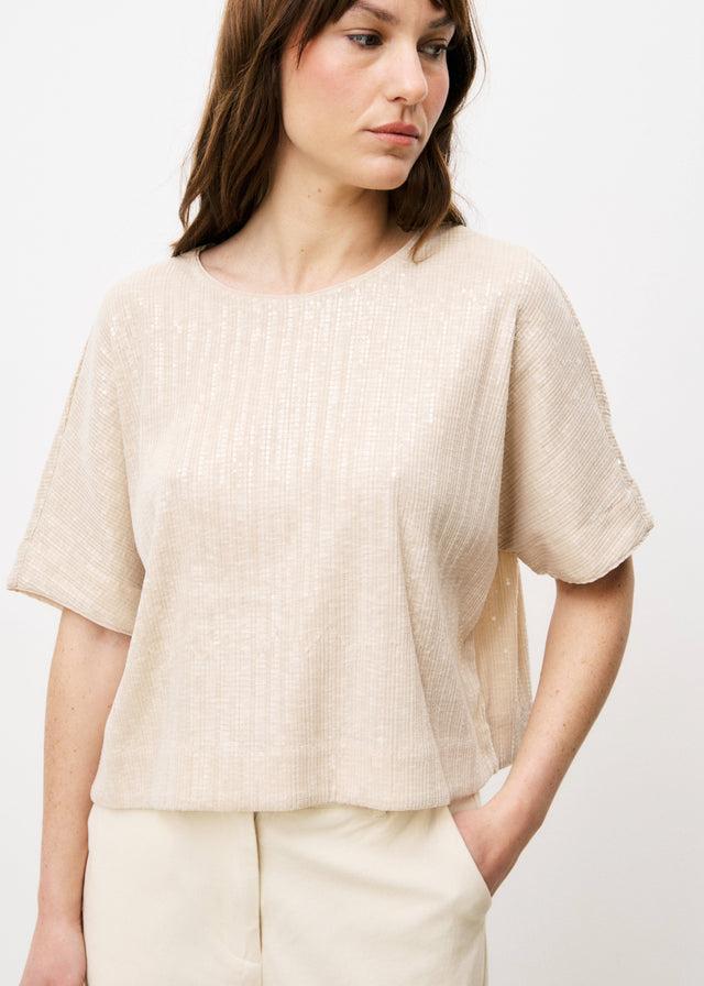 frnch Top NAINA Beige