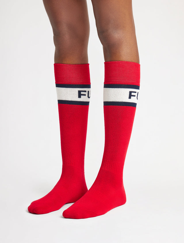 Fusalp CHAUSSETTES DE SKI PISTE PRO Racing/marin/neige