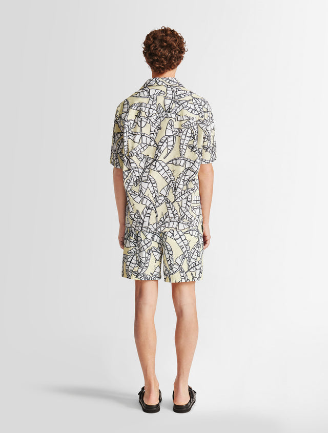 Fusalp CHEMISE MANCHES COURTES RUSELBO JUNGLE Jungle Ski Pop Corn/nimbu