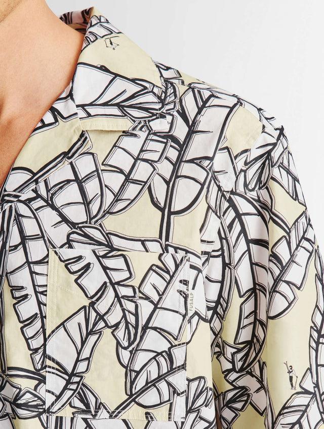 Fusalp CHEMISE MANCHES COURTES RUSELBO JUNGLE Jungle Ski Pop Corn/nimbu