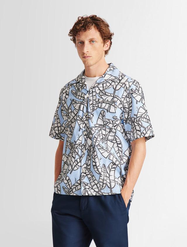 fusalp CHEMISE MANCHES COURTES RUSELBO JUNGLE Jungle ski pop corn/nimbu