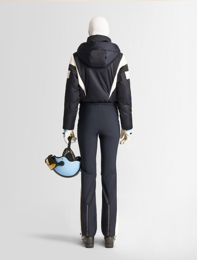 Fusalp COMBINAISON DE SKI JULIENNE Marin/neige/noir