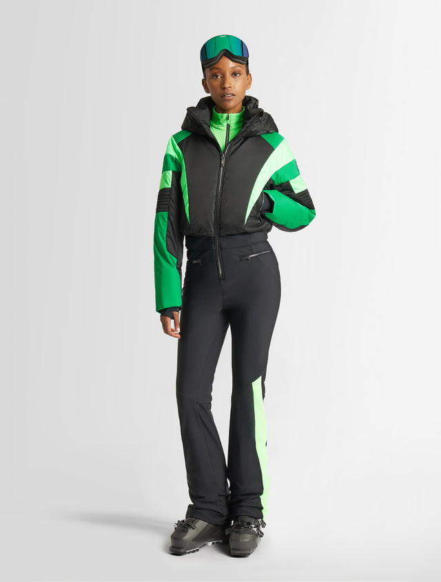 fusalp COMBINAISON DE SKI JULIENNE Marin/neige/noir