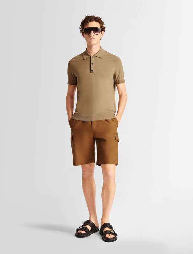 fusalp BERMUDA SUAUNO COTON Palissandre