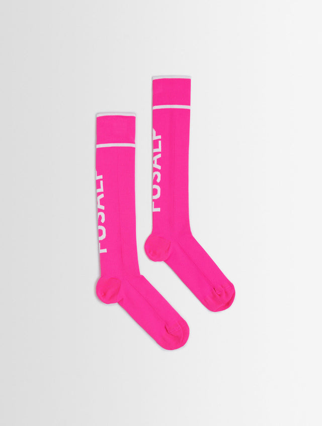 fusalp CHAUSSETTES DE SKI SOCK POP Noir/neige