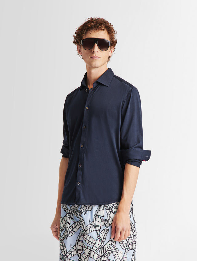 fusalp CHEMISE MANCHES LONGUES LARS Bluebell