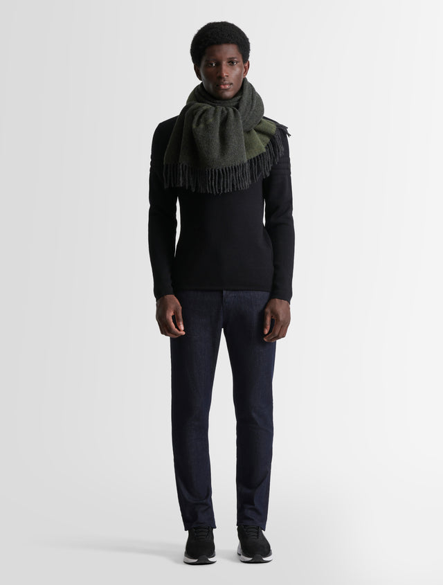 Fusalp ECHARPE JACQUARD SCARF Army/dark Shadow