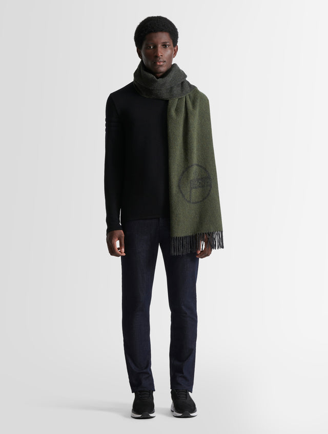 Fusalp ECHARPE JACQUARD SCARF Army/dark Shadow