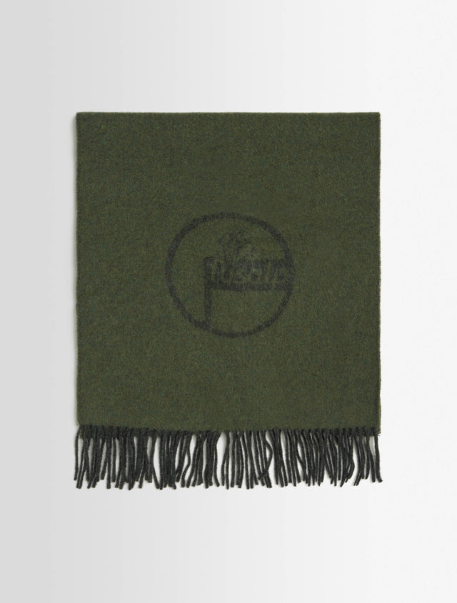 fusalp ECHARPE JACQUARD SCARF Army/dark shadow