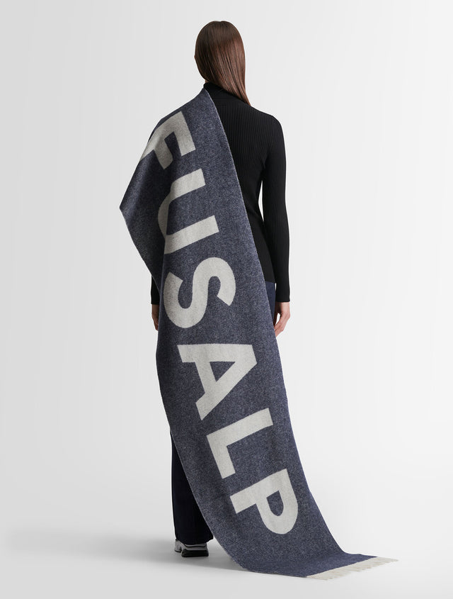 Fusalp ECHARPE OVERSIZE SCARF Souris/neige