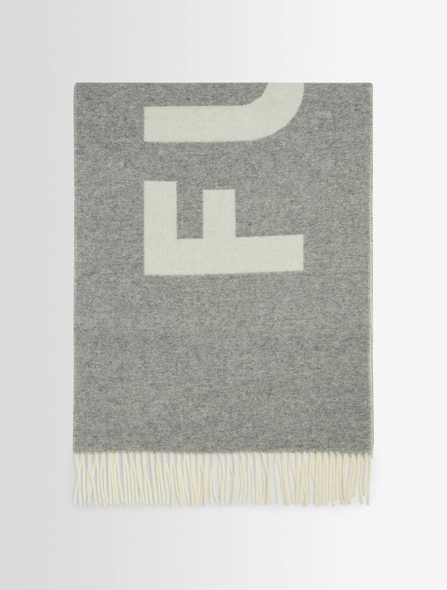 fusalp ECHARPE OVERSIZE SCARF Souris/neige