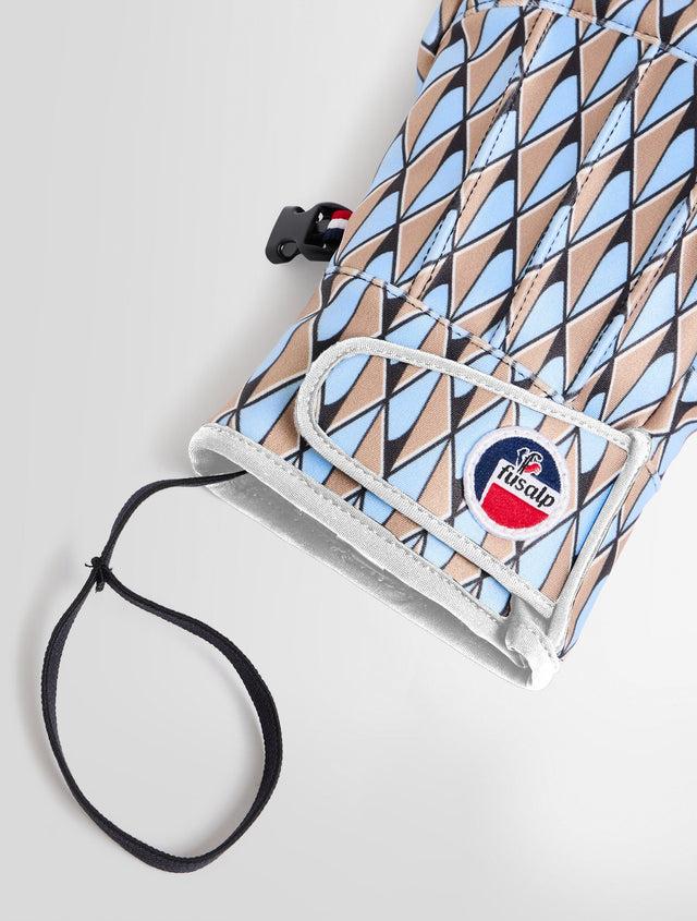 Fusalp GANTS DE SKI GLACIER W PRINT Noir