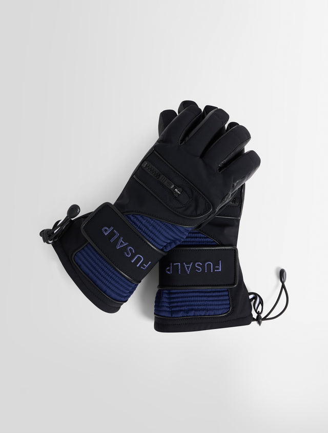 Fusalp GANTS DE SKI SLALOM GLOVE Noir/sodalite