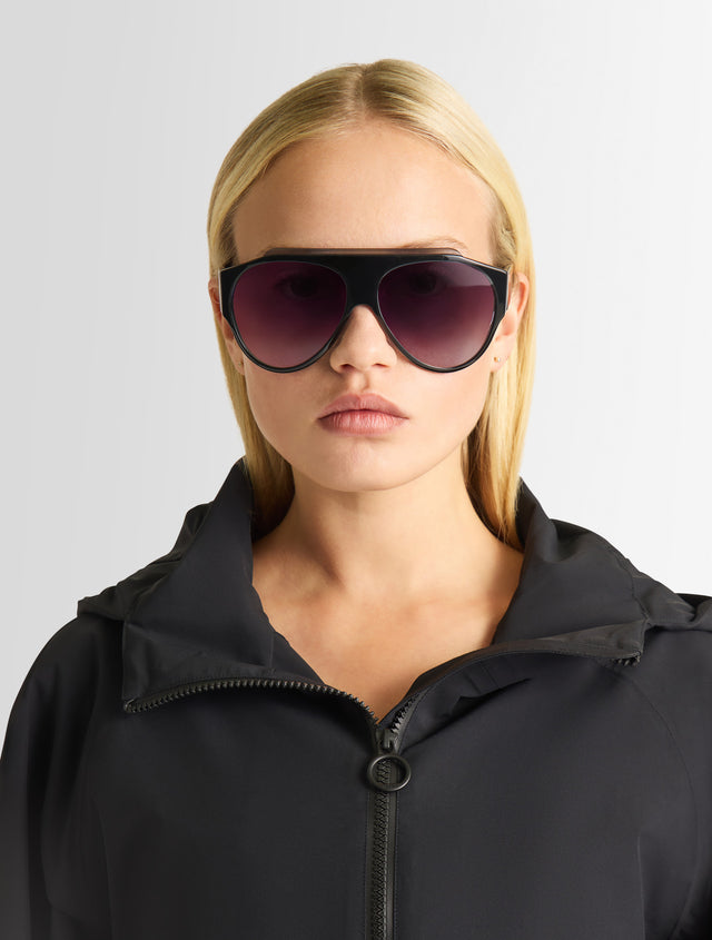 Fusalp LUNETTES DE SOLEIL LAKE VIEW Noir/eclipse