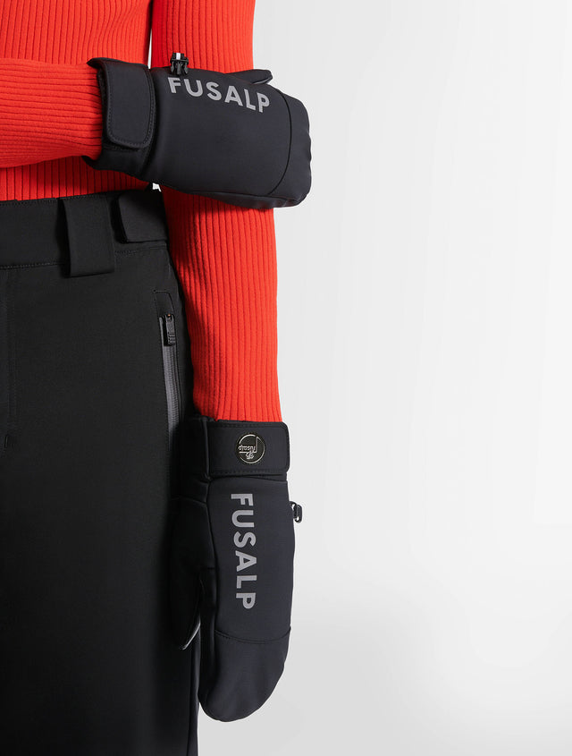 Fusalp MOUFLES DE SKI ROCK MITTEN Noir