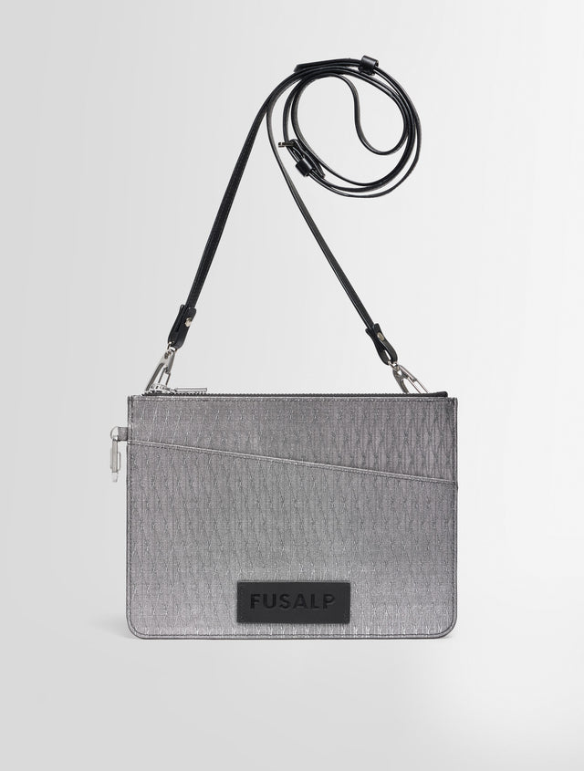 fusalp POCHETTE POUCH L Diamant outline silver