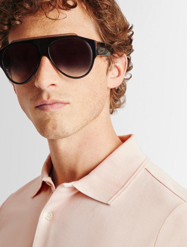 Fusalp POLO MANCHES COURTES GABIN Noir