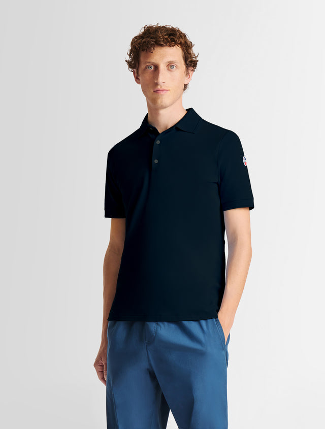 Fusalp POLO MANCHES COURTES GABIN Noir