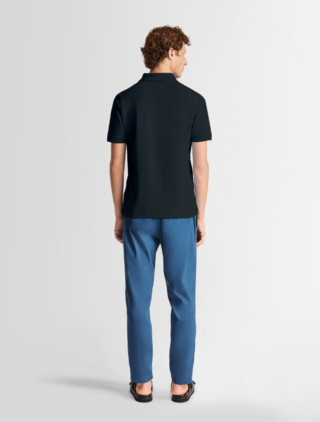 Fusalp POLO MANCHES COURTES GABIN Noir