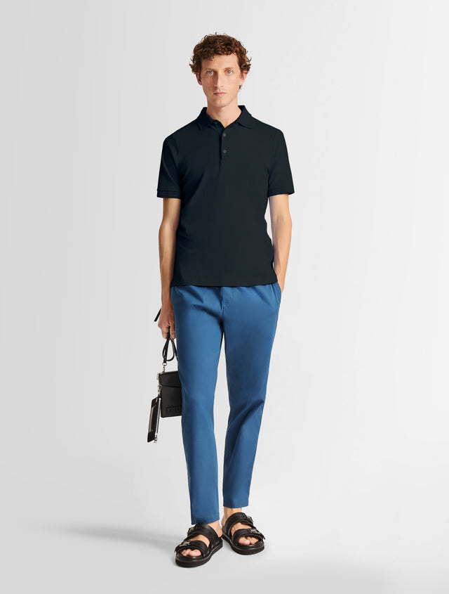 fusalp POLO MANCHES COURTES GABIN Noir