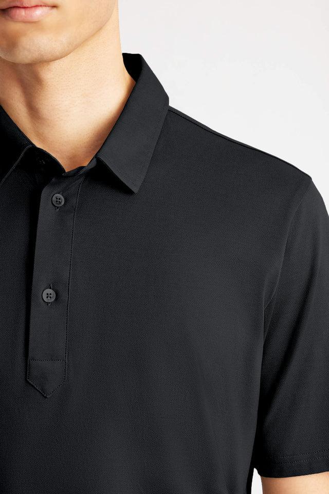 Fusalp POLO MANCHES COURTES GERMAIN Noir