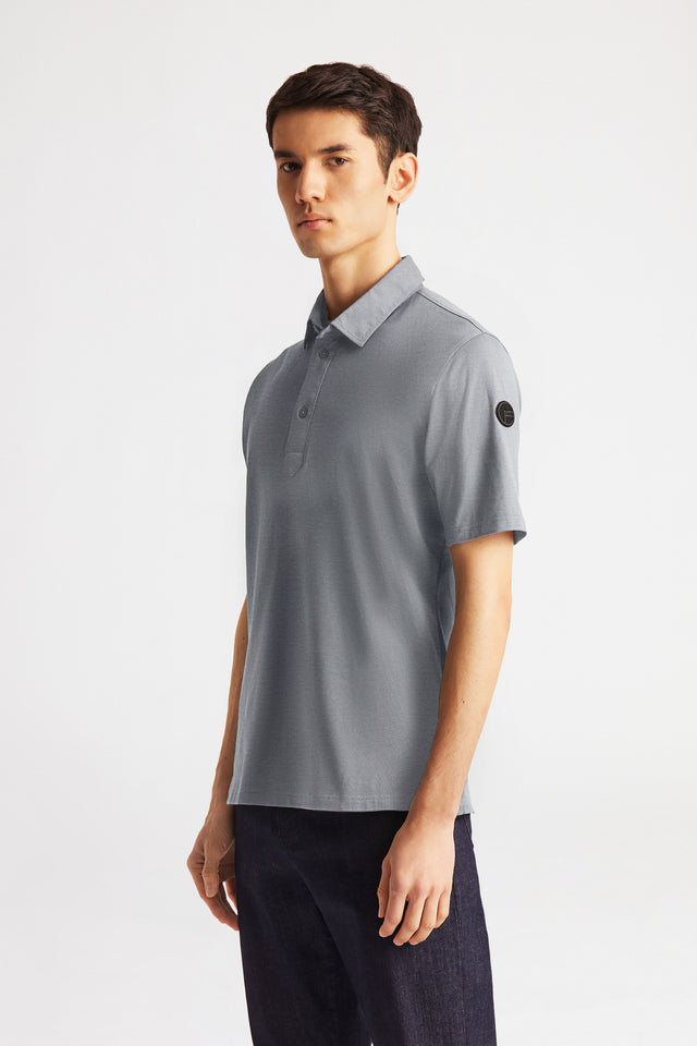 Fusalp POLO MANCHES COURTES GERMAIN Souris