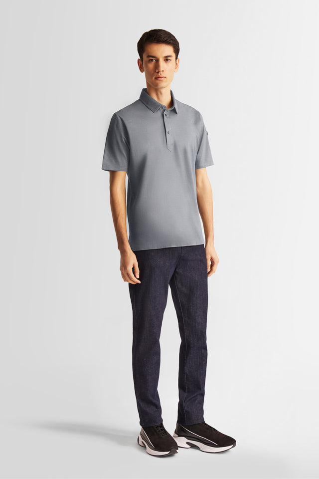 fusalp POLO MANCHES COURTES GERMAIN Souris