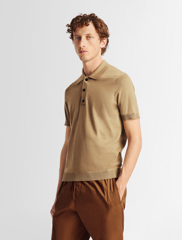 fusalp POLO MANCHES COURTES HENRYO Chino