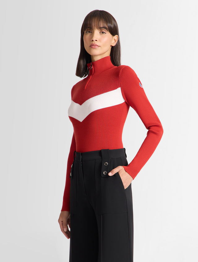 Fusalp PULL ANDROMEDE Noir/neige