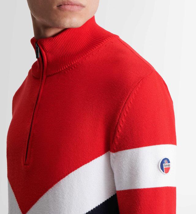 Fusalp PULL DONOVAN Marin/neige