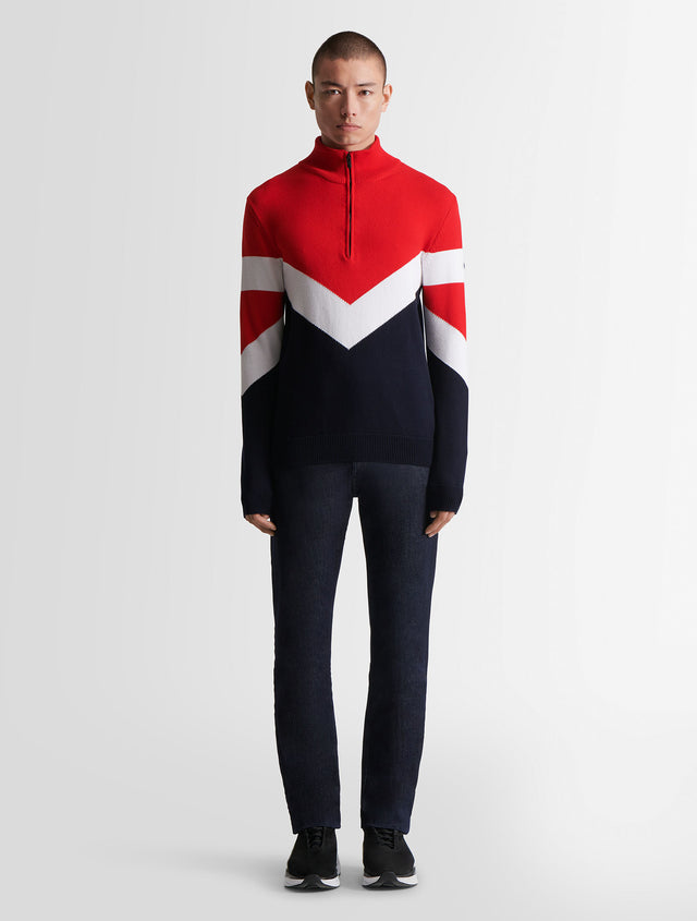 fusalp PULL DONOVAN Marin/neige