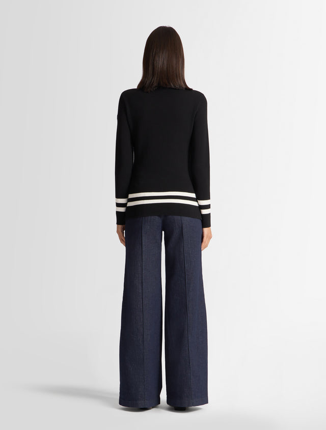 Fusalp PULL JUDITH Noir/neige