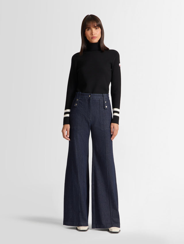 fusalp PULL JUDITH Noir/neige