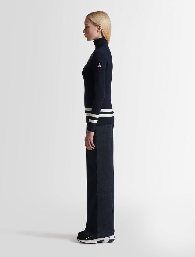 Fusalp PULL JUDITH Noir/neige