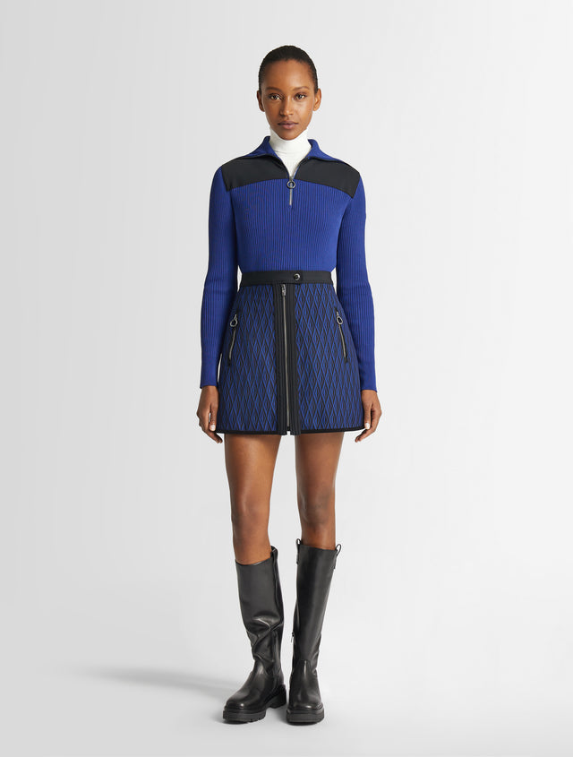 fusalp PULL LOUANA Moss green/noir