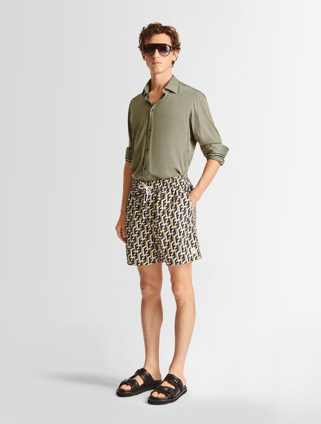 Fusalp SHORT DE BAIN HOLFO F3D F3d Twill/marin