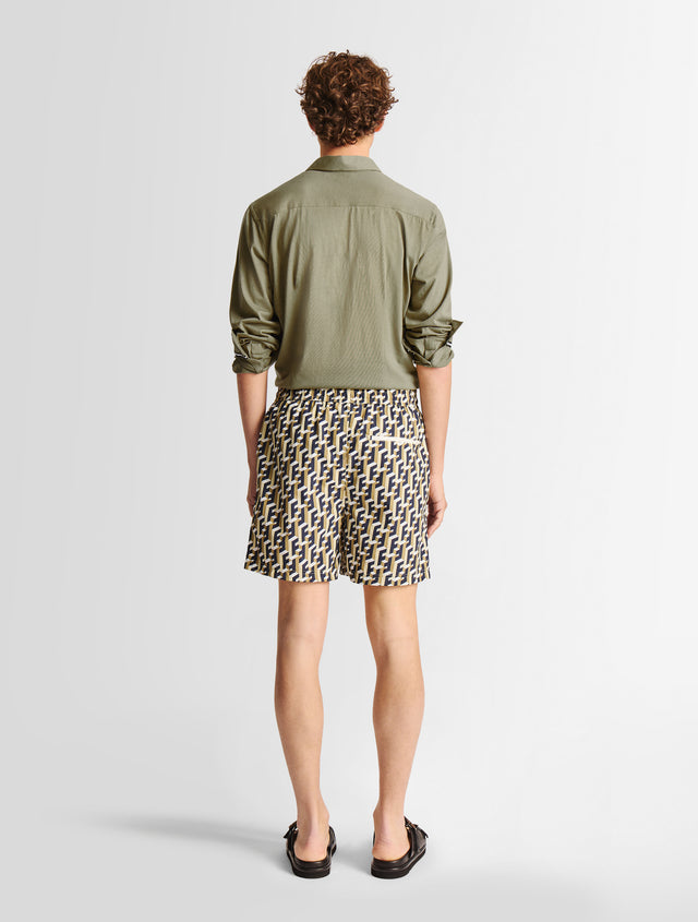 Fusalp SHORT DE BAIN HOLFO F3D F3d Twill/marin