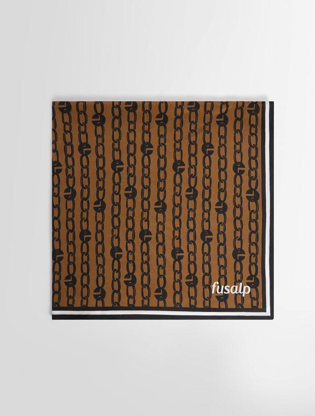 fusalp SILK SCARF Skieurs sodalite/neige