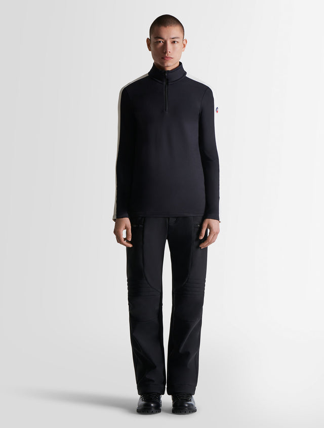 fusalp SOUS PULL ALPILLE Marin/noir