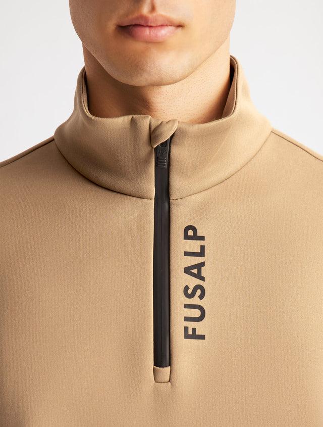 Fusalp TEE SHIRT MANCHES LONGUES TIMOTHY Chino