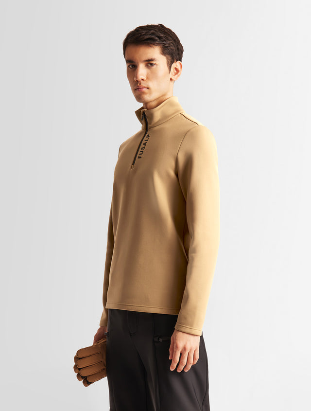 fusalp TEE SHIRT MANCHES LONGUES TIMOTHY Chino