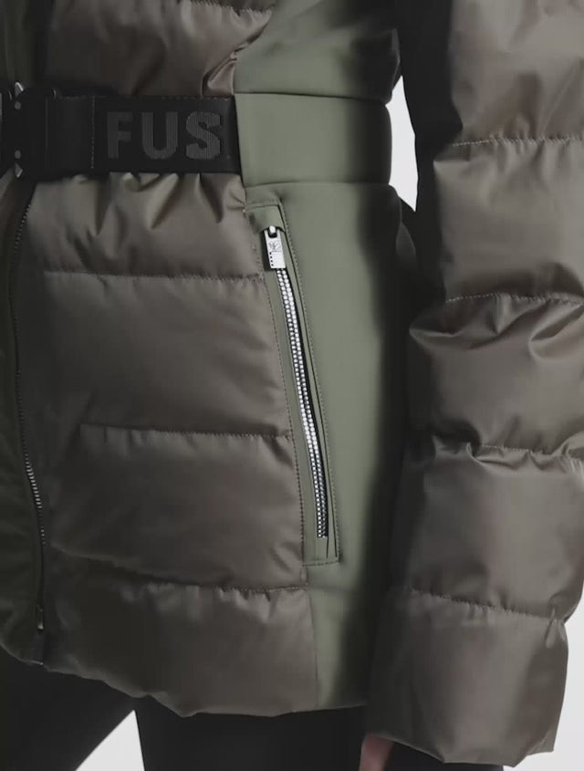 Fusalp VESTE DE SKI MAELA Moss Green