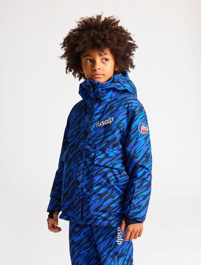 fusalp VESTE DE SKI NEPTUNE PRINT Print abyss
