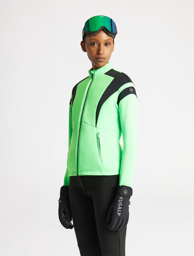 Fusalp VESTE EDDA Noir/neige