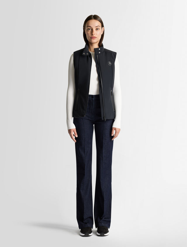 fusalp VESTE SANS MANCHES NAOMI Noir