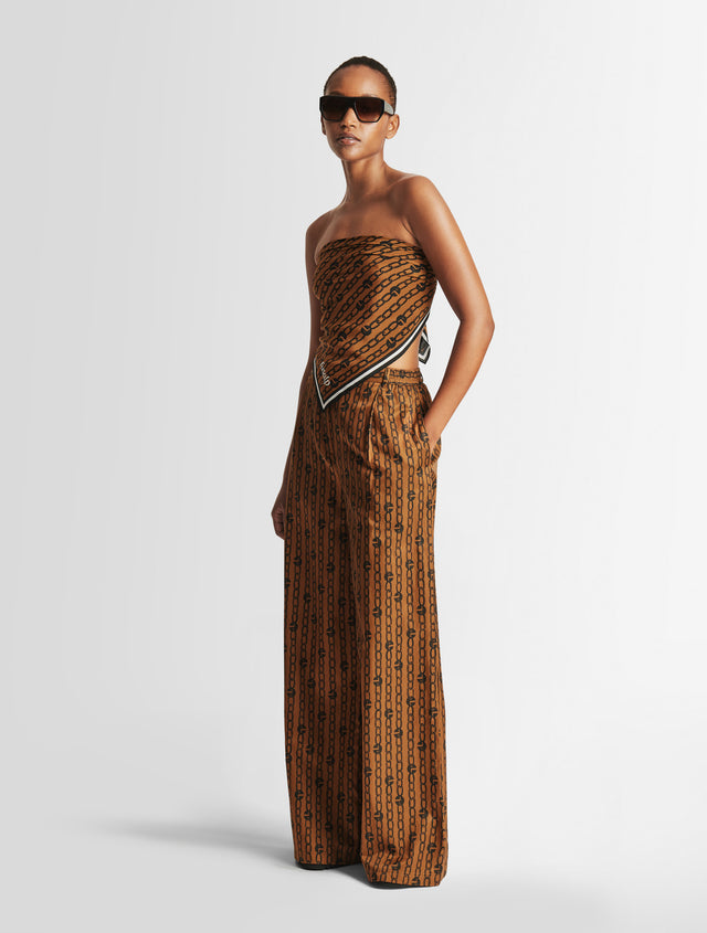 Fusalp PANTALON AURORRU CHAINE Chaines Palissandre/noir