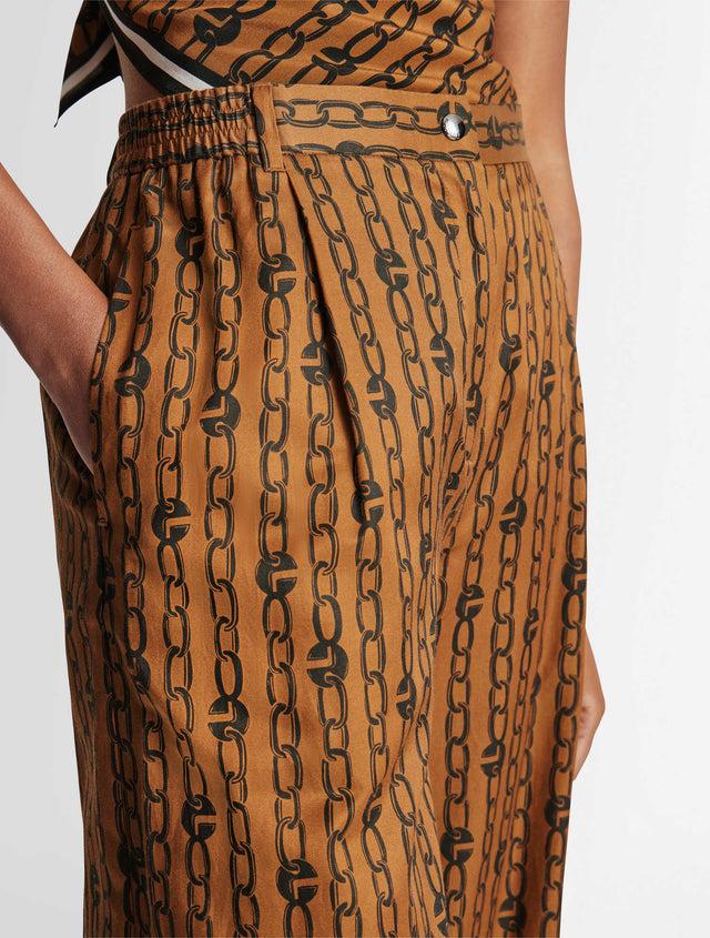 Fusalp PANTALON AURORRU CHAINE Chaines Palissandre/noir